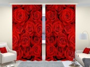 Фотошторы люкс Красные розы