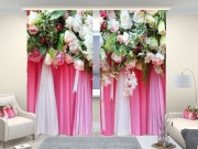 Фотошторы люкс Свадебные цветы