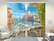 Фотошторы люкс Балкон в Венеции