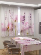 Фотошторы для кухни Праздничные цветы