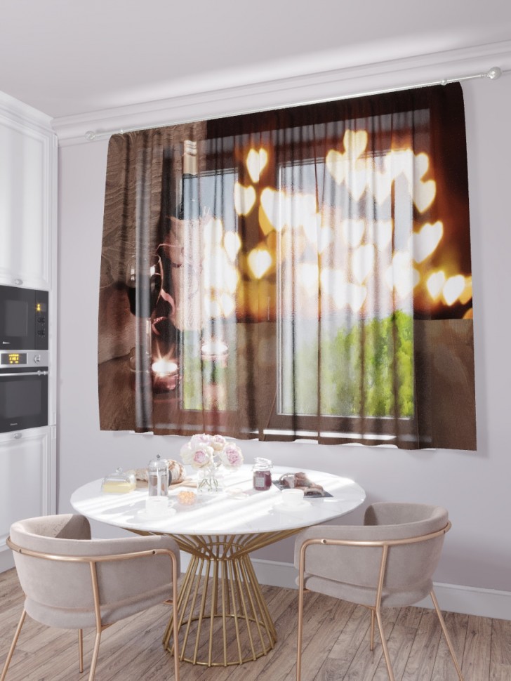 Кухонный фототюль Вино