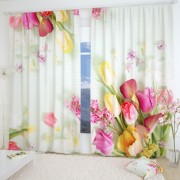 Фотошторы Праздничные цветы 5