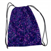 Сумка-рюкзак Фиолетовые блестки