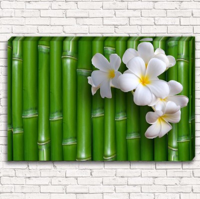 Фотокартина Цветы на бамбуке арт. 1-1