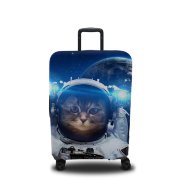 Чехол для чемодана Кот астронавт