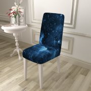 Чехол для стула Синее звездное небо