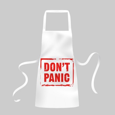 Фартук Don't panic! 2
