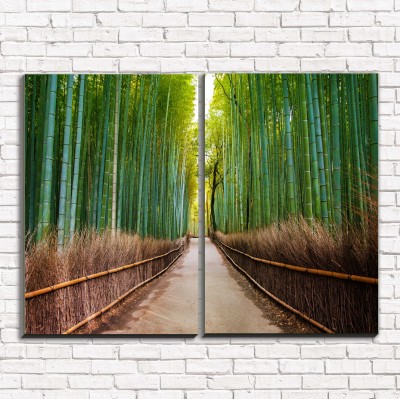 Модульная картина Бамбуковый лес арт. 2-1