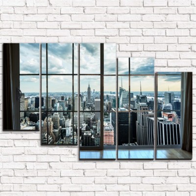 Модульная картина Окно на Манхеттен арт. 5-3